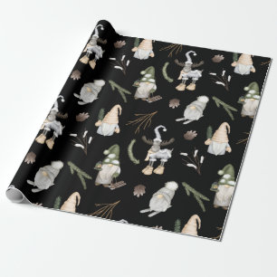 Nordic Christmas Pattern Wrapping Paper Geschenkpapier