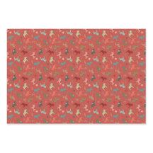 Nordic Christmas Wrapping Paper Sheets