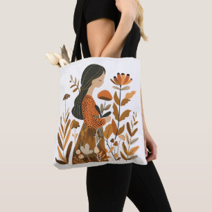 Nordic Girl-Taschentuch Tasche