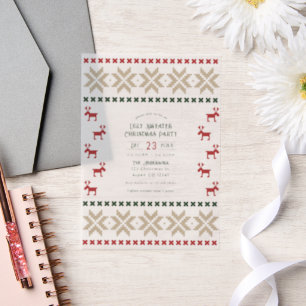 Nordic Hearth Ugly Sweater Christmas Party
