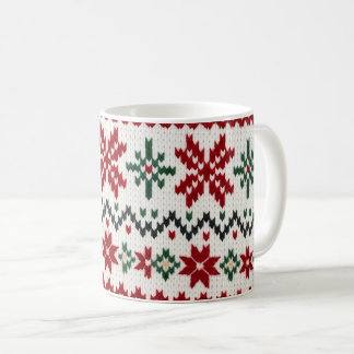 Nordic Knit Christmas Mug