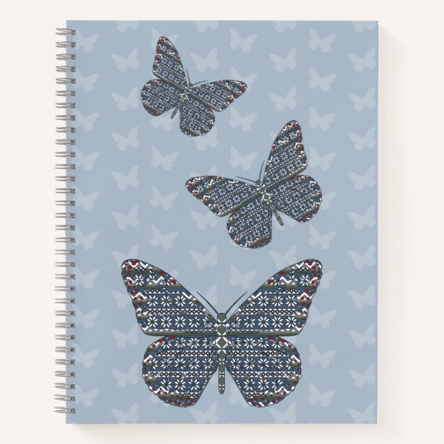 Nordic Monarch Spiral Notebook Notizbuch (Vorderseite)
