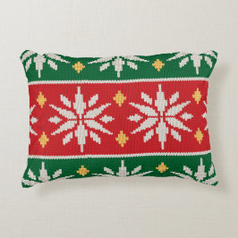 Nordic Noel Knit Dekokissen