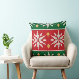 Nordic Noel Knit Kissen