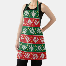 Nordic Noel Knit Schürze
