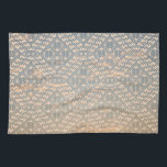 Nordic pastellfarben traditionelles Muster Geschirrtuch<br><div class="desc">Traditionelles nordisches Pastellmuster mit Elementen aus dem lettischen Lielvarde-Gürtel</div>