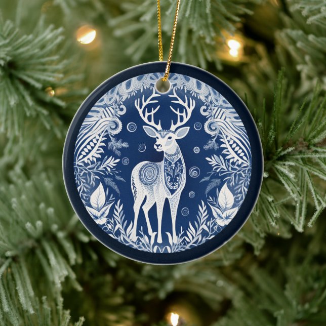Nordic Rentier Ornament (Baum)
