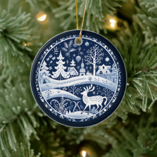 Nordic Rentier Ornament