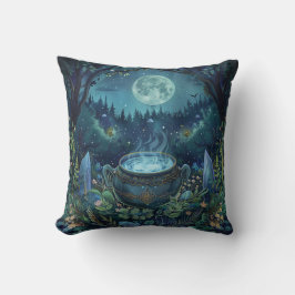 Nordic Samhain Halloween - Hexen Cauldron Design Kissen