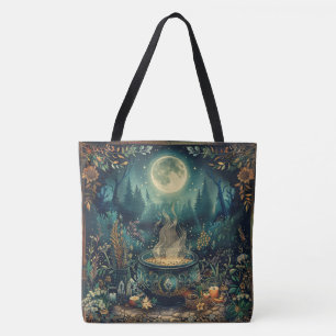 Nordic Samhain Tragetaschen - Hexen Cauldron Desig Tasche