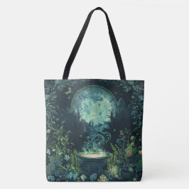 Nordic Samhain Tragetaschen - Hexen Cauldron Desig Tasche
