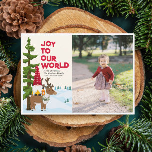 Nordic Trek Flat Holiday Card Feiertagskarte