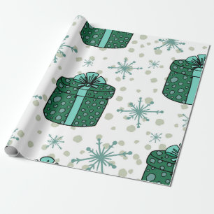 Nordic Winter Wonderland Geschenkpapier