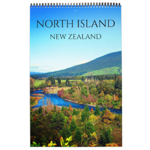 Nordinsel Neuseeland 2026 Kalender