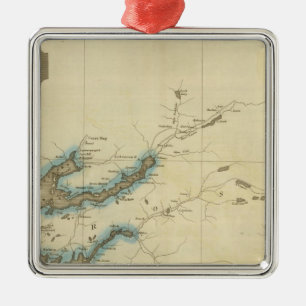 Nordinverness-Grafschaft Silbernes Ornament