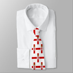 Nordirische Krawatte, irische Mode, Ulster Flag Krawatte