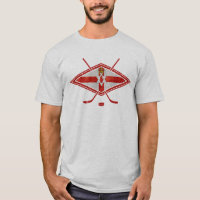 Nordirland - Eishockey-T - Shirt und Back Print