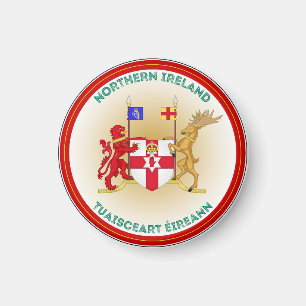 Nordirland-Erbe-Emblem Magnet