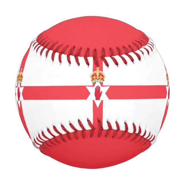 Nordirland-Flagge Baseball (Vorderseite)