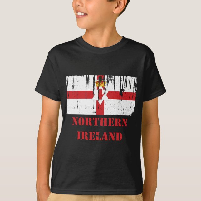 Nordirland-Flagge T-Shirt (Vorderseite)