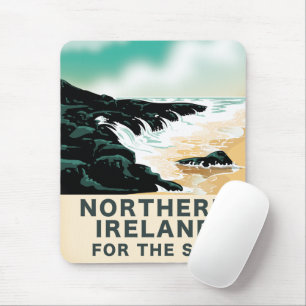 Nordirland für das Meer Mousepad