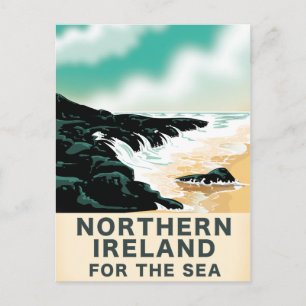Nordirland für den Seeverkehr Postkarte