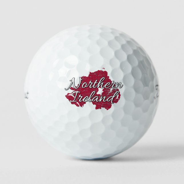 Nordirland Golfball (Vorderseite)