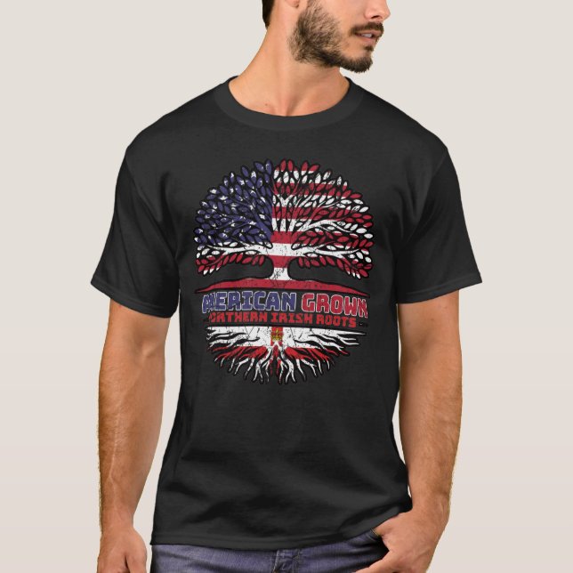 Nordirland Irland Ulster USA USA T-Shirt (Vorderseite)