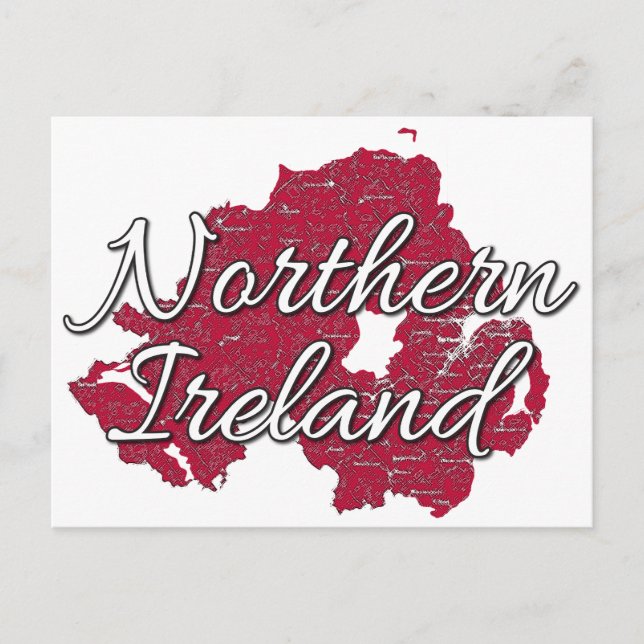 Nordirland Postkarte (Vorderseite)