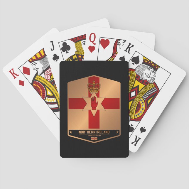 Nordirland Spielkarten (Rückseite)