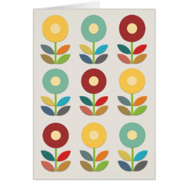 Nordische Blumen Papercut Art