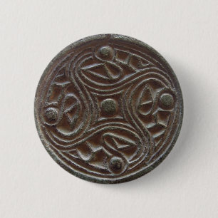 Nordische Brosche Button