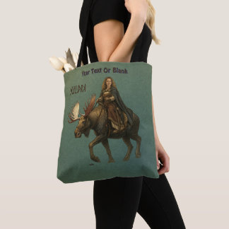 Nordische Huldra-Wald-Frau Tasche
