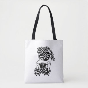 Nordische/keltische Hirschtotentasche Tasche