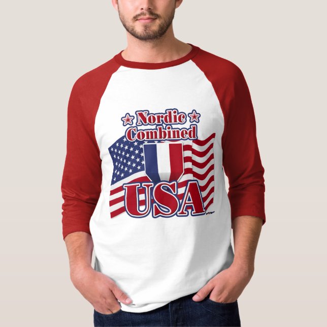 Nordische Kombinierte USA T-Shirt (Vorderseite)