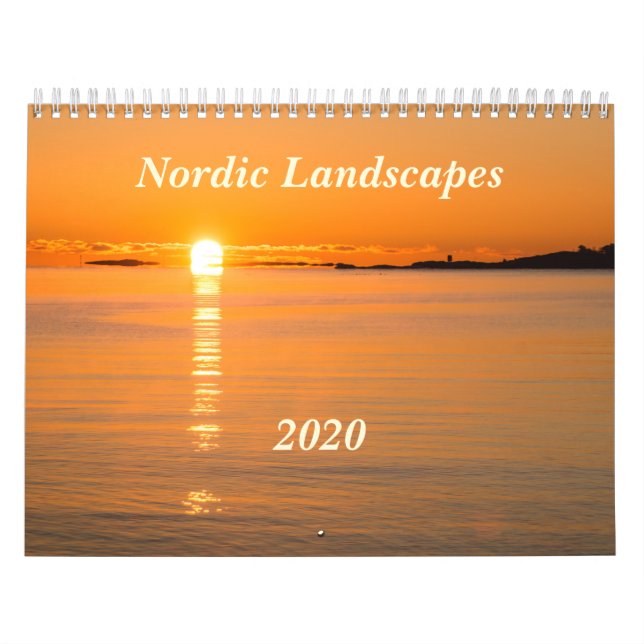 Nordische Landschaftsfotografie Kalender (Titelbild)