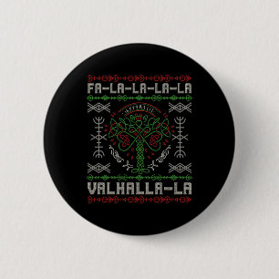 Nordische Mythologie - Wikinger Yule - Yggdrasil W Button