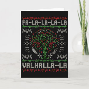 Nordische Mythologie - Wikinger Yule - Yggdrasil W Karte
