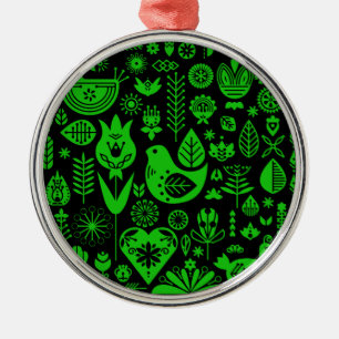 Nordische skandinavische Weihnachtsdekorationen Ornament Aus Metall