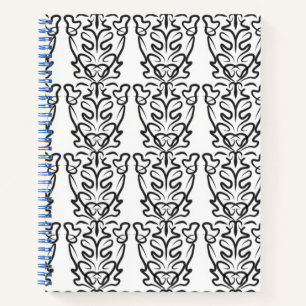 Nordische Symmetrie-Kunst Notizbuch