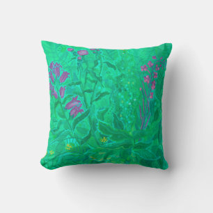 Nordische Wildblumen Sommerliche Blume Blumenmuseu Kissen