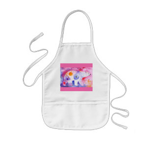 Nördischer Bär in Aquarell Kinderschürze