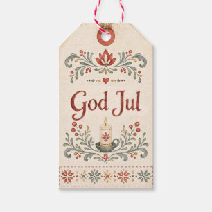 Nordischer God Jul Norwegisches Weihnachten Geschenkanhänger