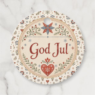Nordischer Gott Jul   Norwegisches Weihnachten Geschenkanhänger