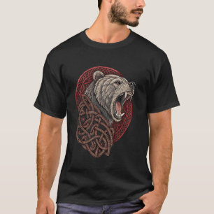 Nördischer Knotenbär – Nordischer Wikinger T-Shirt