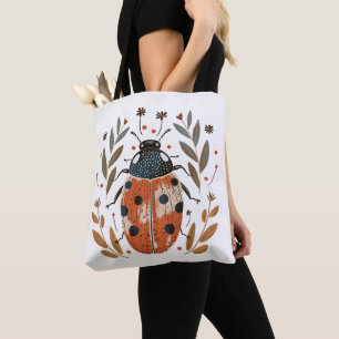 Nordischer Marienkäfer-Tragetasche Tasche