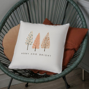 Nordischer Minimalistischer froher und heller Weih Kissen