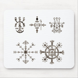 NORDISCHER RUNE-SYMBOLISMUS MOUSEPAD