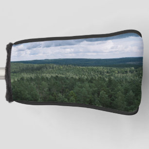 Nordischer Wald-Naturlandschaftsfotografie Golf Headcover