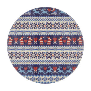 Nordisches Muster: Charming Illustration Schneidebrett